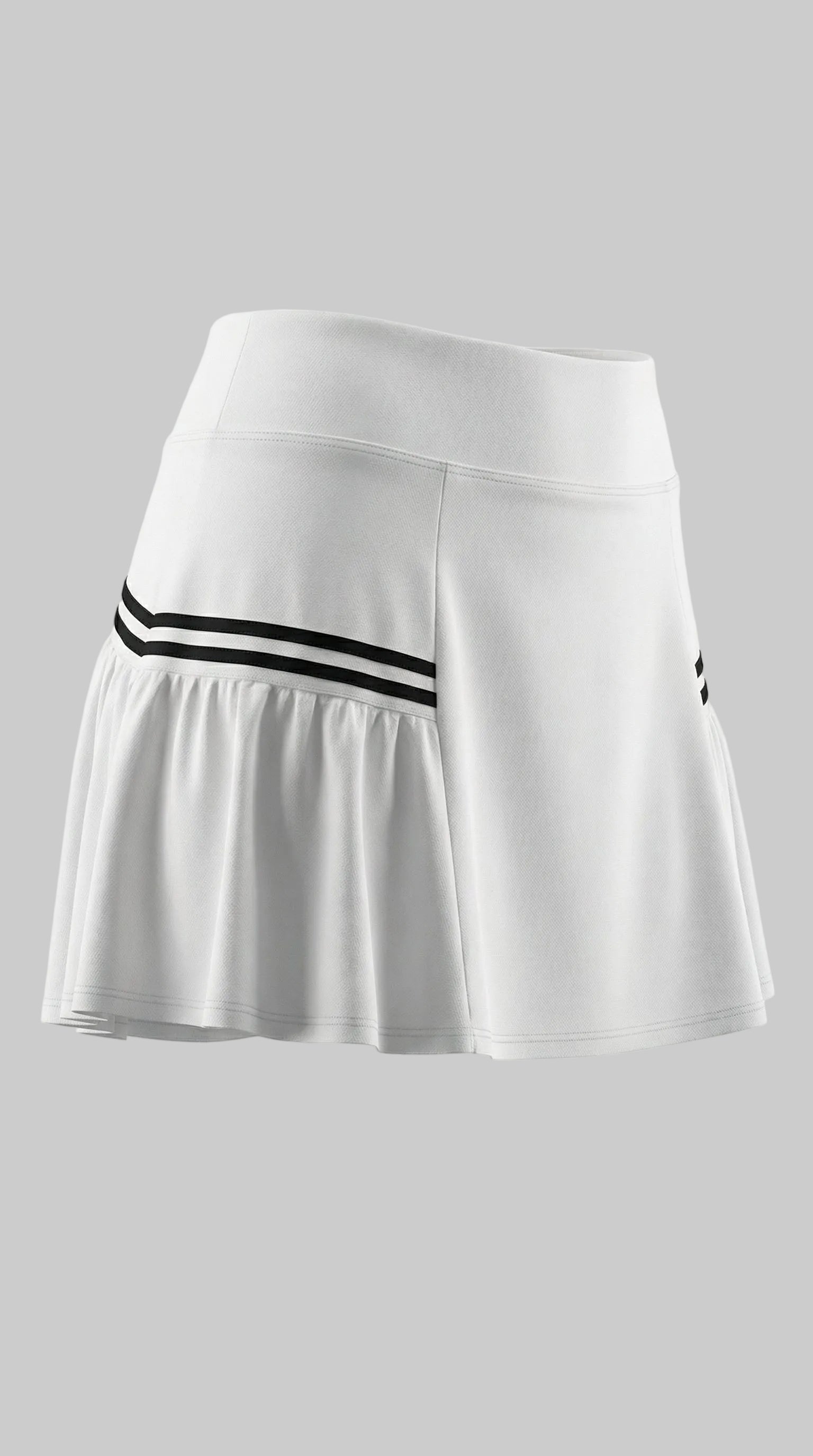 FLOW Shorts Skirt with pockets - White