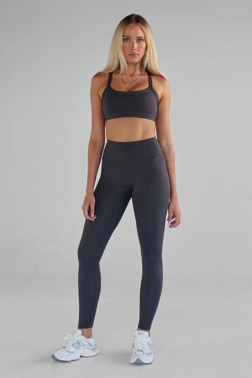 Lovertti SERENE Full Length Leggings - Graphite Ash