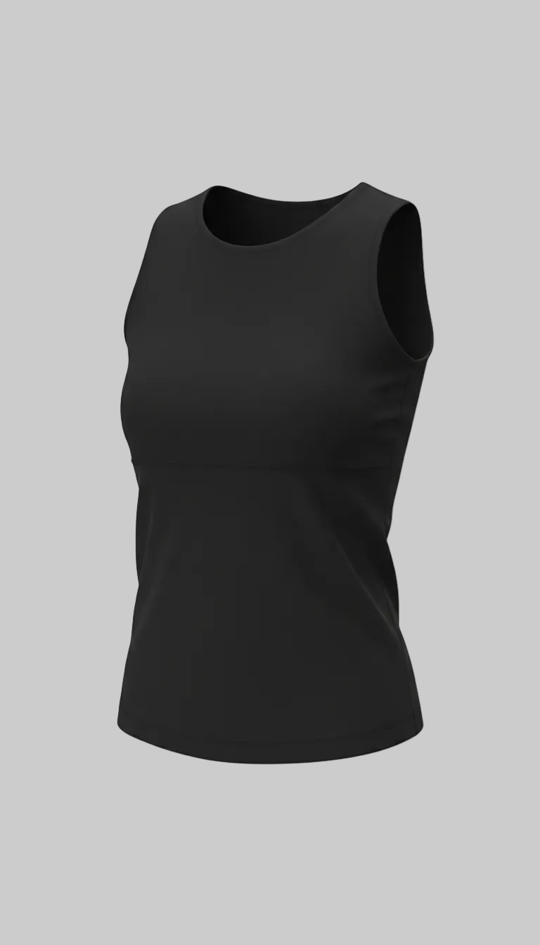 FLOW Slim Tank - Black