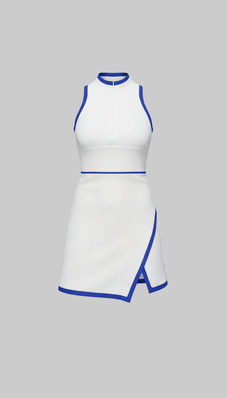 Lovertti LUXE ANGEL Sleeveless Lifestyle Dress – White