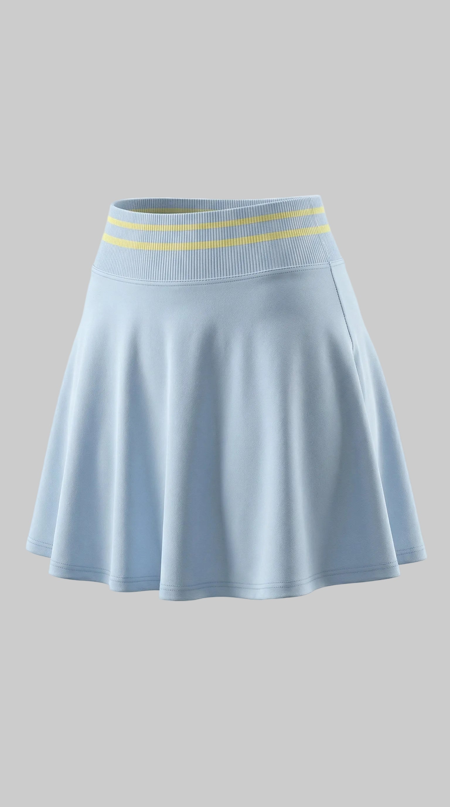FLOW Shorts Skirt with pockets - Light Blue