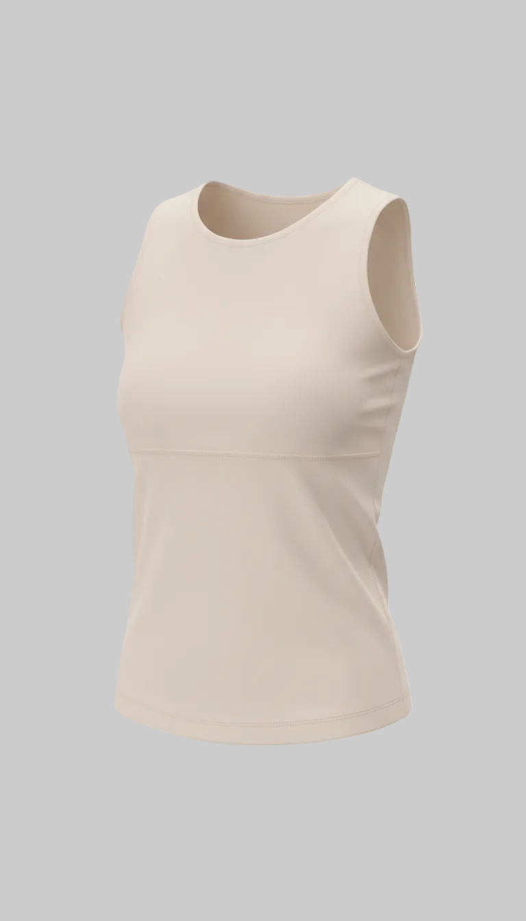 FLOW Slim Tank - Off White / French Vanilla