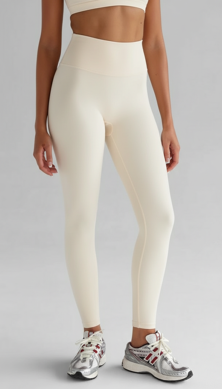 Lovertti SERENE Full Length Leggings - Cream