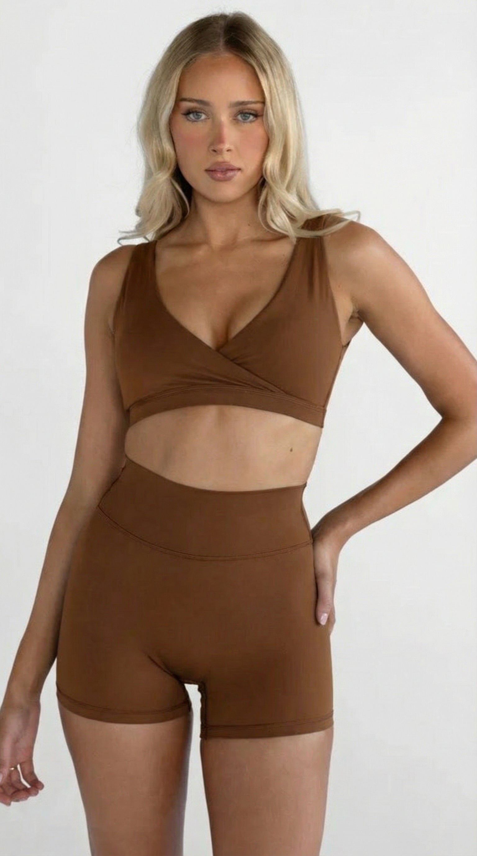 Lovertti SERENE Bike Shorts - Brown