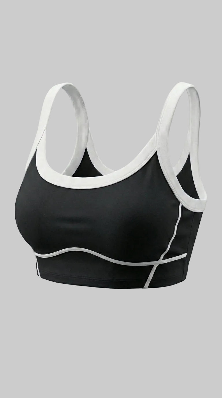 Loverrti SERENE Yoga Crop Top - Black