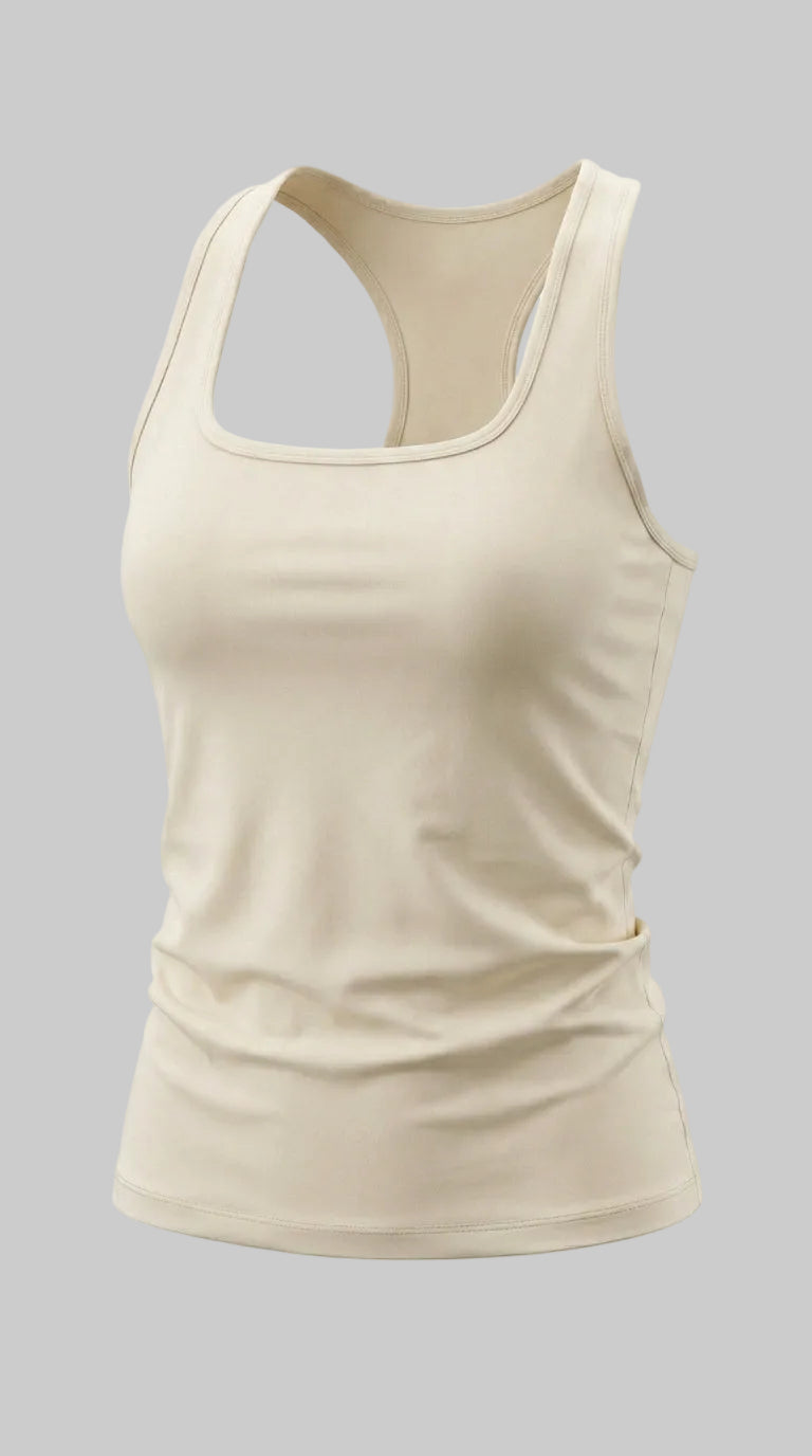 Lovertti SERENE Shape Tank - French Vanilla