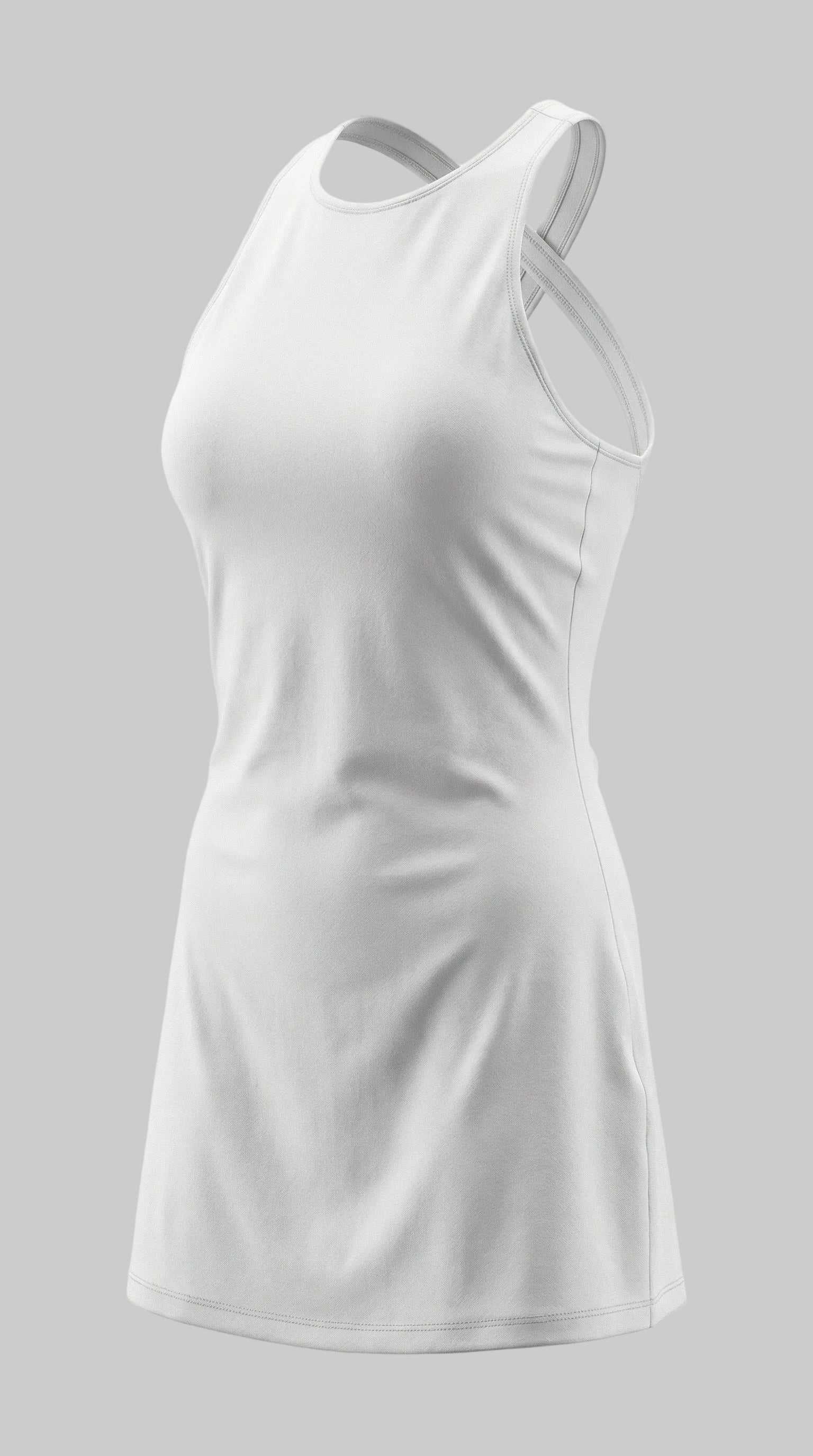 LUXE ANGEL Soft Backspin Active Dress – Women’s Yoga & Athleisure